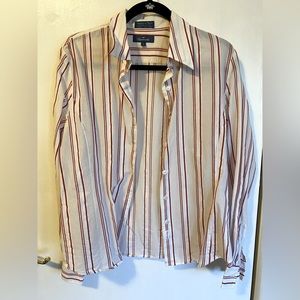 Façonnable striped button down